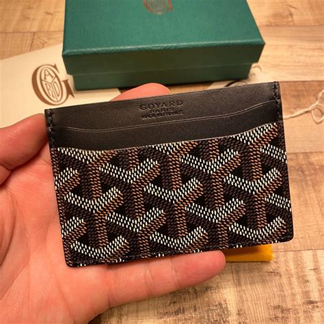 goyard card holder price list|goyard saint sulpice retail price.